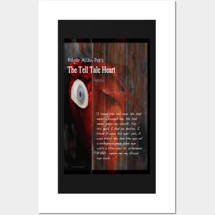 The Tell Tale Heart Image and Text Posters and Art